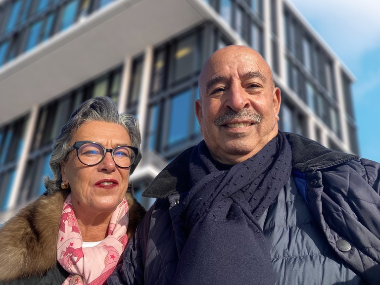 Porträt von Uschi Sarrazin und Ferid Killich - Mitarbeiter der JuS-Stiftung